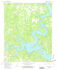 Download a high-resolution, GPS-compatible USGS topo map for Clarkridge, AR (1982 edition)