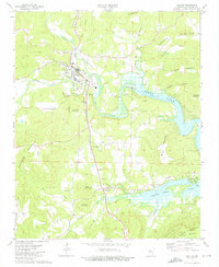 Download a high-resolution, GPS-compatible USGS topo map for Clinton, AR (1975 edition)