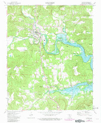 Download a high-resolution, GPS-compatible USGS topo map for Clinton, AR (1982 edition)
