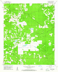 Download a high-resolution, GPS-compatible USGS topo map for Collins NW, AR (1961 edition)