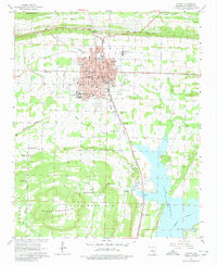Download a high-resolution, GPS-compatible USGS topo map for Conway, AR (1980 edition)