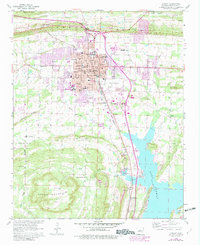 Download a high-resolution, GPS-compatible USGS topo map for Conway, AR (1982 edition)