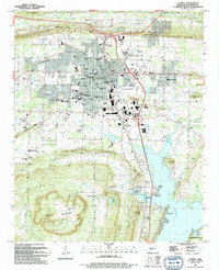preview thumbnail of historical topo map of Conway, AR in 1994