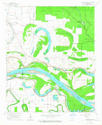 Download a high-resolution, GPS-compatible USGS topo map for Cornerstone, AR (1965 edition)