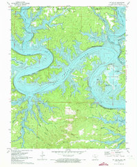 Download a high-resolution, GPS-compatible USGS topo map for Cotter NW, AR (1973 edition)