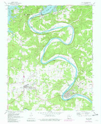 Download a high-resolution, GPS-compatible USGS topo map for Cotter, AR (1982 edition)