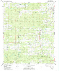 Download a high-resolution, GPS-compatible USGS topo map for Cove, AR (1985 edition)
