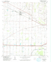 Download a high-resolution, GPS-compatible USGS topo map for Crawfordsville, AR (1993 edition)