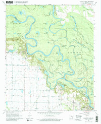 Download a high-resolution, GPS-compatible USGS topo map for Crocketts Bluff, AR (1984 edition)