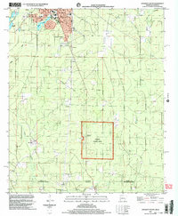 preview thumbnail of historical topo map of Ashley County, AR in 2002