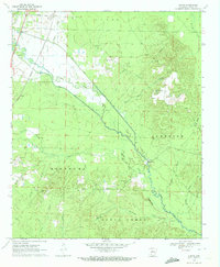 Download a high-resolution, GPS-compatible USGS topo map for Curtis, AR (1972 edition)