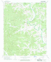 Download a high-resolution, GPS-compatible USGS topo map for Dalton, AR (1969 edition)