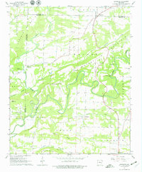 Download a high-resolution, GPS-compatible USGS topo map for Damascus, AR (1979 edition)