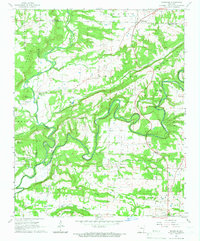 Download a high-resolution, GPS-compatible USGS topo map for Damascus, AR (1966 edition)