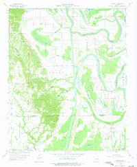 Download a high-resolution, GPS-compatible USGS topo map for Dansby, AR (1975 edition)