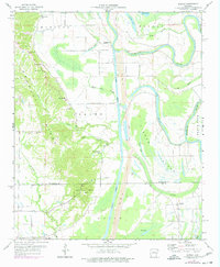 Download a high-resolution, GPS-compatible USGS topo map for Dansby, AR (1977 edition)