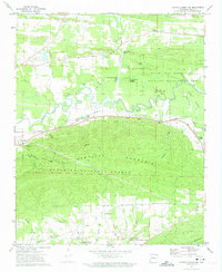 preview thumbnail of historical topo map of Yell County, AR in 1972