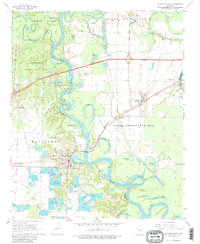 Download a high-resolution, GPS-compatible USGS topo map for De Valls Bluff, AR (1980 edition)