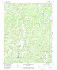 Download a high-resolution, GPS-compatible USGS topo map for Delaney, AR (1989 edition)