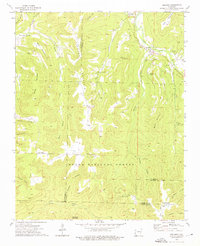 preview thumbnail of historical topo map of Madison County, AR in 1973