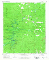 Download a high-resolution, GPS-compatible USGS topo map for Dierks Dam, AR (1967 edition)