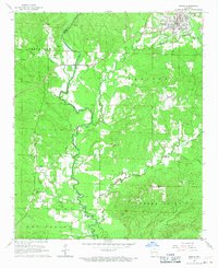 Download a high-resolution, GPS-compatible USGS topo map for Dierks, AR (1967 edition)
