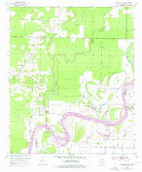 Download a high-resolution, GPS-compatible USGS topo map for Doddridge NE, AR (1976 edition)