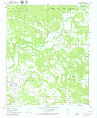 Download a high-resolution, GPS-compatible USGS topo map for Dover, AR (1979 edition)