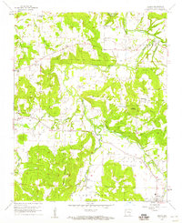 Download a high-resolution, GPS-compatible USGS topo map for Elkins, AR (1959 edition)