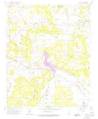Download a high-resolution, GPS-compatible USGS topo map for Elkins, AR (1977 edition)