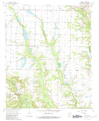 Download a high-resolution, GPS-compatible USGS topo map for Ethel, AR (1984 edition)