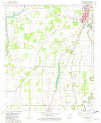 Download a high-resolution, GPS-compatible USGS topo map for Eudora South, AR (1982 edition)