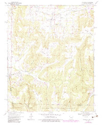Download a high-resolution, GPS-compatible USGS topo map for Evansville, AR (1983 edition)