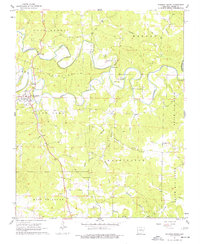 Download a high-resolution, GPS-compatible USGS topo map for Evening Shade, AR (1977 edition)