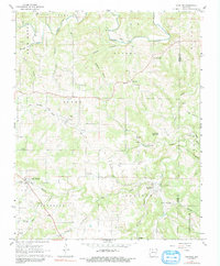 Download a high-resolution, GPS-compatible USGS topo map for Everton, AR (1991 edition)