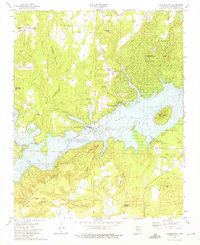 Download a high-resolution, GPS-compatible USGS topo map for Fairfield Bay, AR (1973 edition)