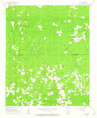 preview thumbnail of historical topo map of Cleveland County, AR in 1962