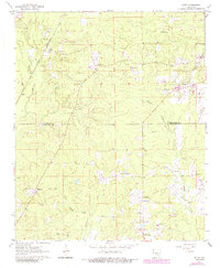 Download a high-resolution, GPS-compatible USGS topo map for Faith, AR (1984 edition)