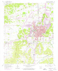 Download a high-resolution, GPS-compatible USGS topo map for Fayetteville, AR (1977 edition)