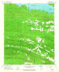 preview thumbnail of historical topo map of Pulaski County, AR in 1963