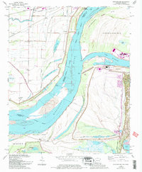 preview thumbnail of historical topo map of Crittenden County, AR in 1966