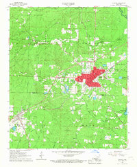 Download a high-resolution, GPS-compatible USGS topo map for Fordyce, AR (1967 edition)