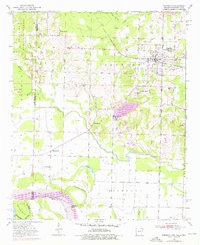 Download a high-resolution, GPS-compatible USGS topo map for Foreman, AR (1976 edition)