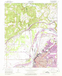 preview thumbnail of historical topo map of Fort Smith, AR in 1947