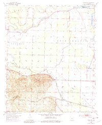 Download a high-resolution, GPS-compatible USGS topo map for Fouke NE, AR (1983 edition)