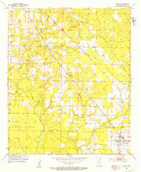 Download a high-resolution, GPS-compatible USGS topo map for Fouke, AR (1953 edition)