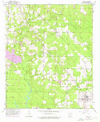 Download a high-resolution, GPS-compatible USGS topo map for Fouke, AR (1983 edition)