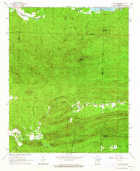 Download a high-resolution, GPS-compatible USGS topo map for Fourche SW, AR (1964 edition)