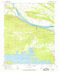 Download a high-resolution, GPS-compatible USGS topo map for Fourche, AR (1969 edition)