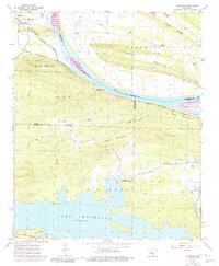 Download a high-resolution, GPS-compatible USGS topo map for Fourche, AR (1983 edition)